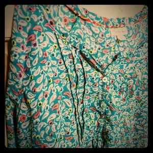 Antilia femme flowy peplum blouse. Pretty! ❤️